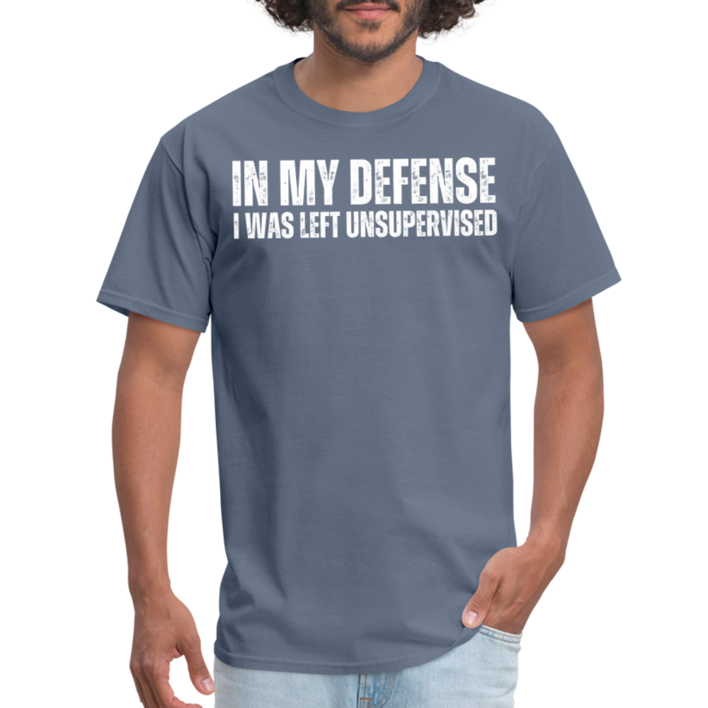 In My Defense Unisex Classic T-Shirt - denim