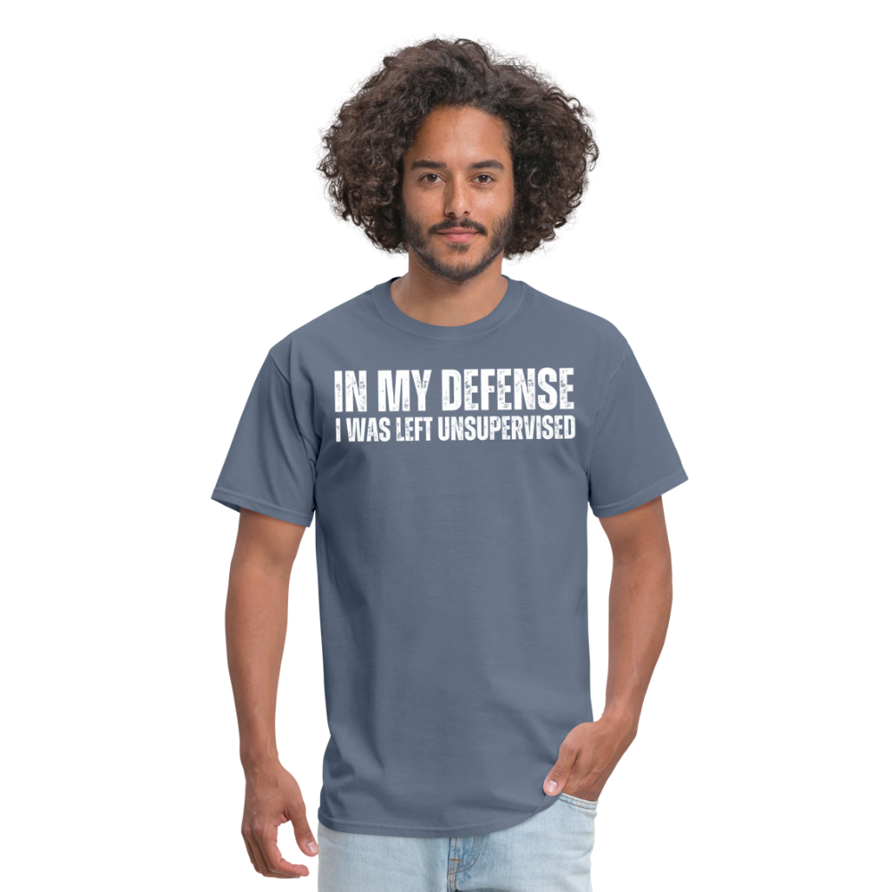In My Defense Unisex Classic T-Shirt - denim