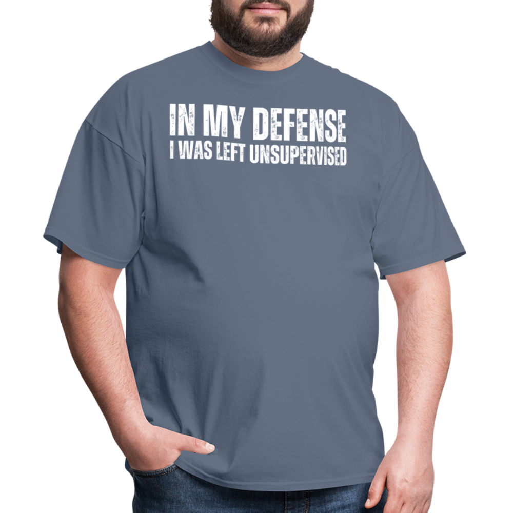 In My Defense Unisex Classic T-Shirt - denim