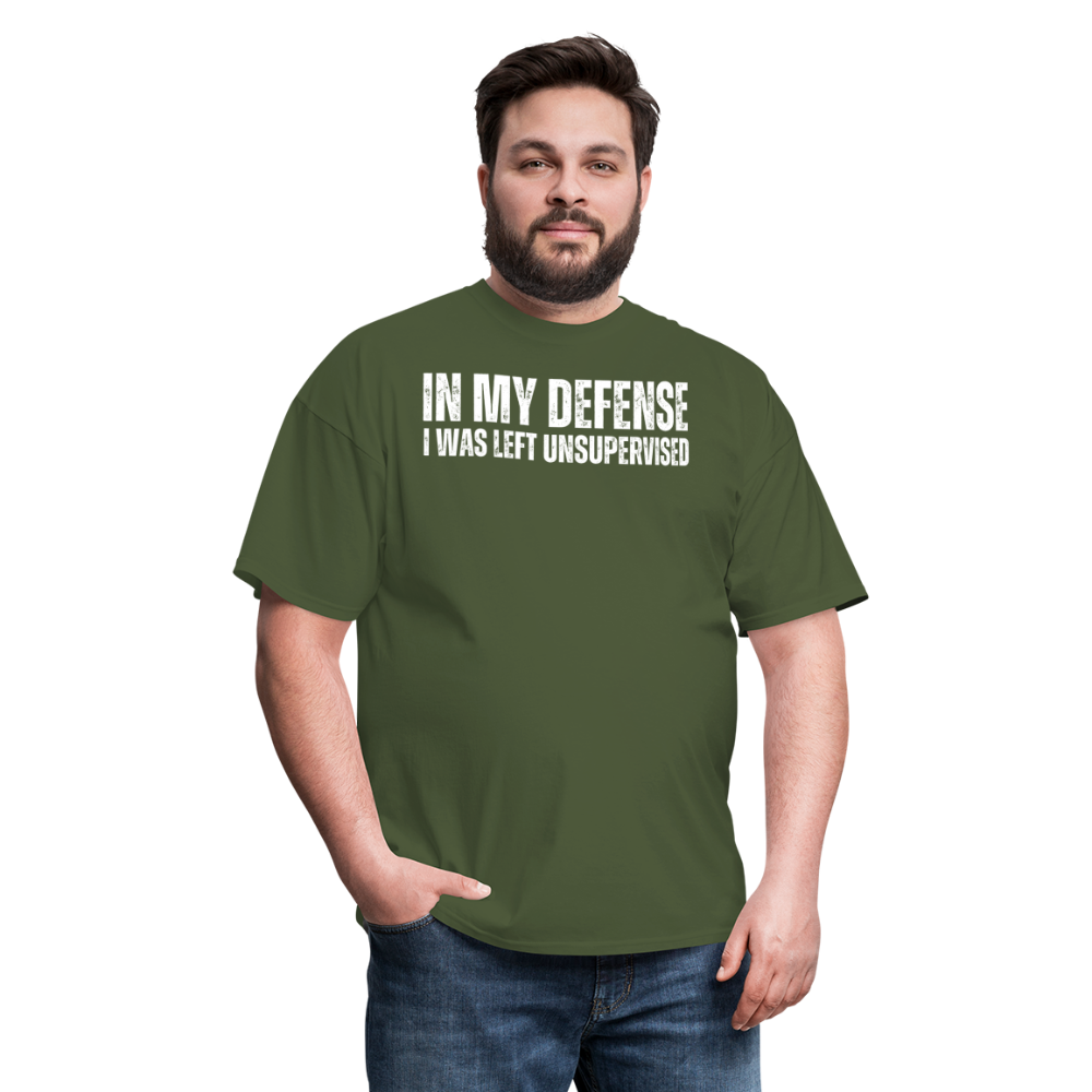 In My Defense Unisex Classic T-Shirt - military green