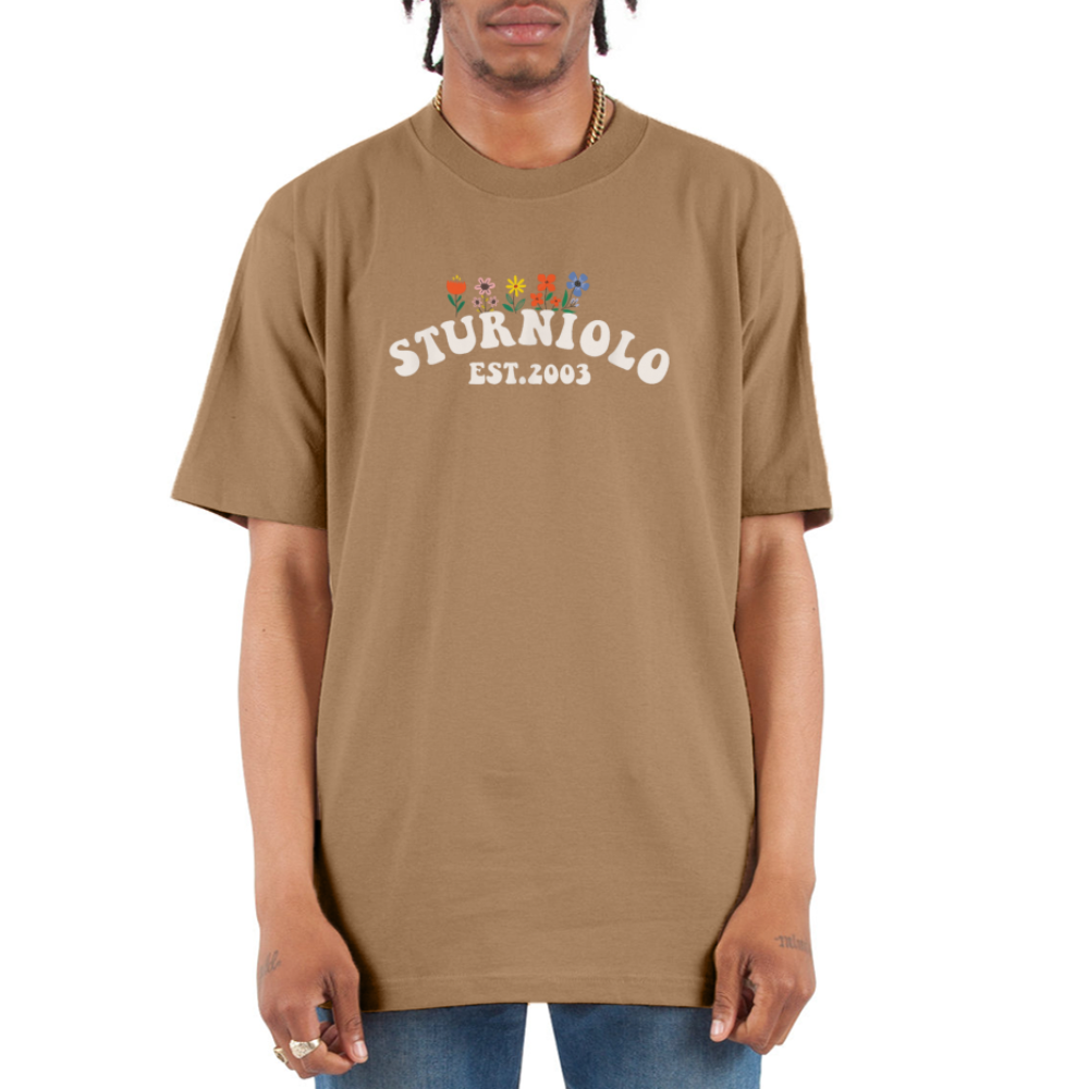 Sturniolo Triplets Unisex Oversized Heavyweight T-Shirt - khaki
