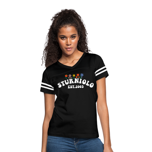 Sturniolo Triplets Women’s Vintage Sport T-Shirt - black/white