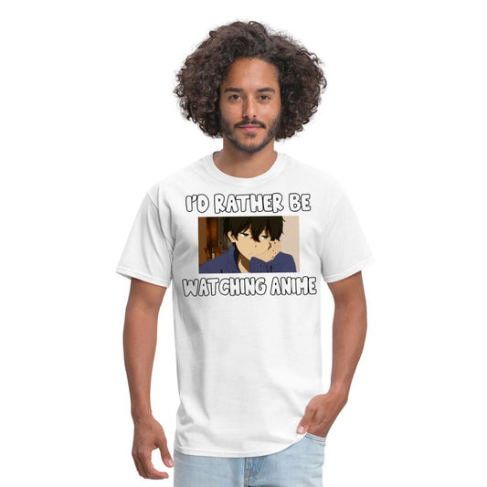 I'd Rather Be Watching Anime Funny Unisex T-Shirt