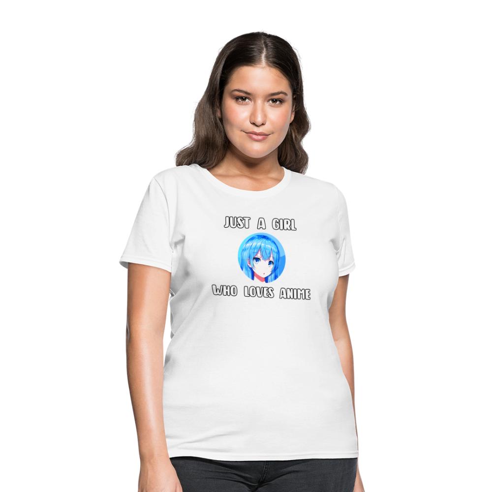 Just A Girl Who Loves Anime Women's T-Shirt