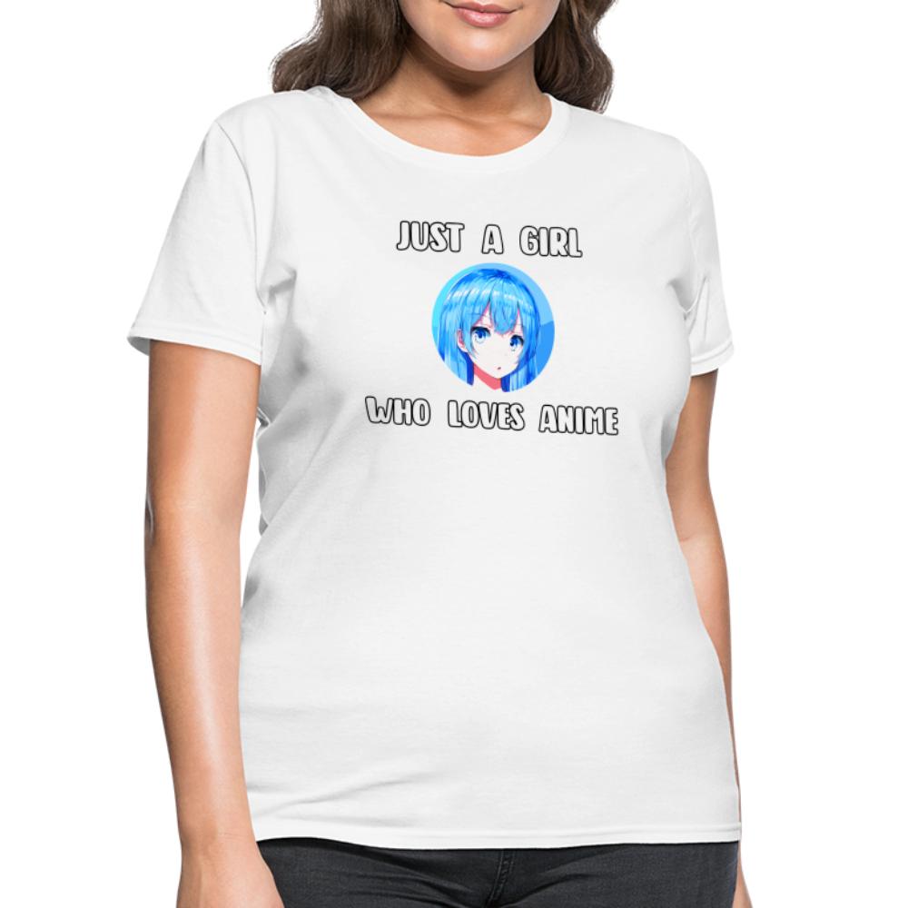 Just A Girl Who Loves Anime Women's T-Shirt