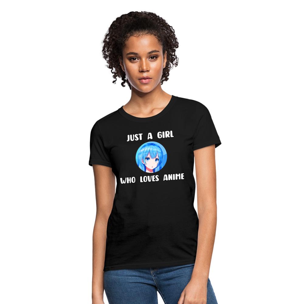 Just A Girl Who Loves Anime Women's T-Shirt