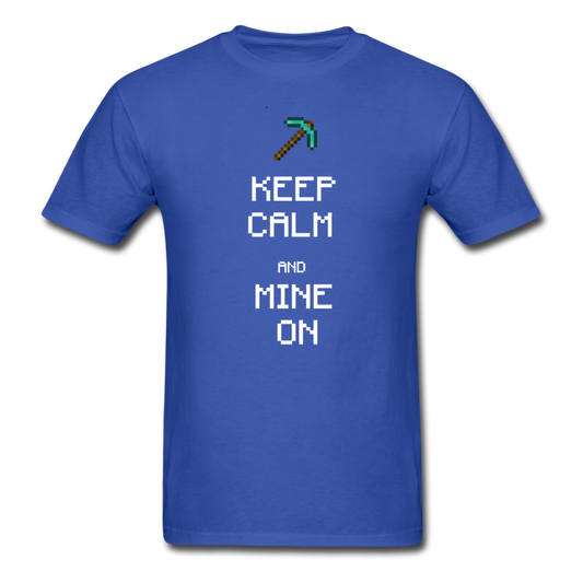 new shirt mine - royal blue
