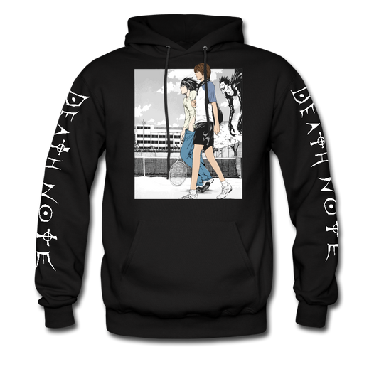 Light Vs. L Tennis Premium Death Note Manga Anime Hoodie Sweatshirt-Graphic Tees Store