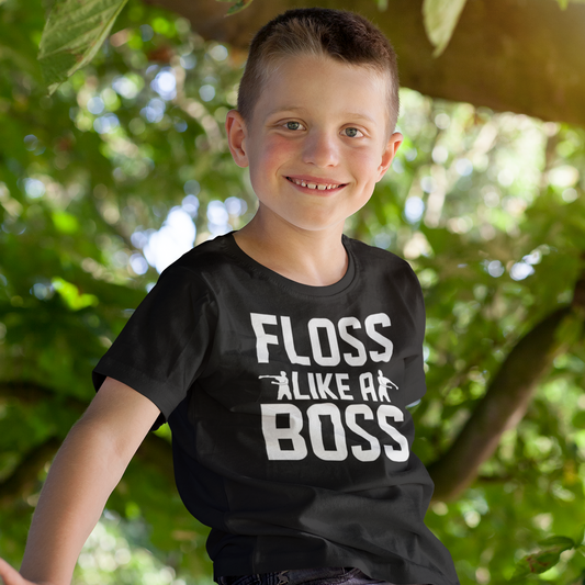 Floss Like A Boss Kids' Video Game T-Shirt