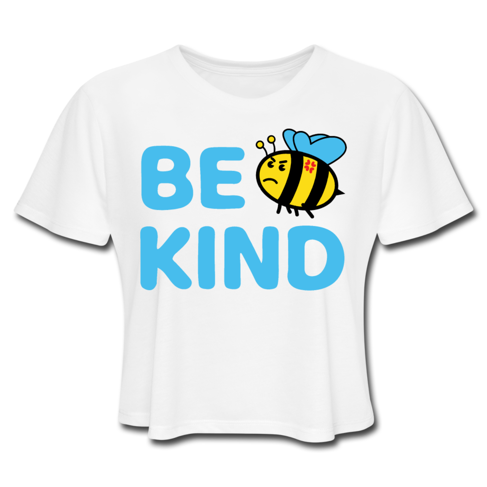 Bee Be Kind Women's Cropped T-Shirt