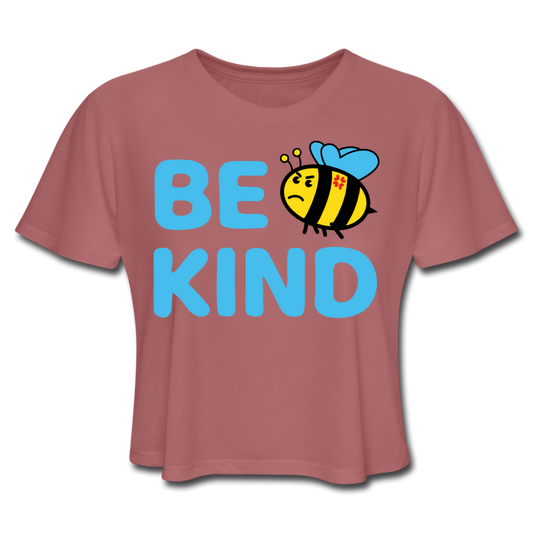 Bee Be Kind Women's Cropped T-Shirt