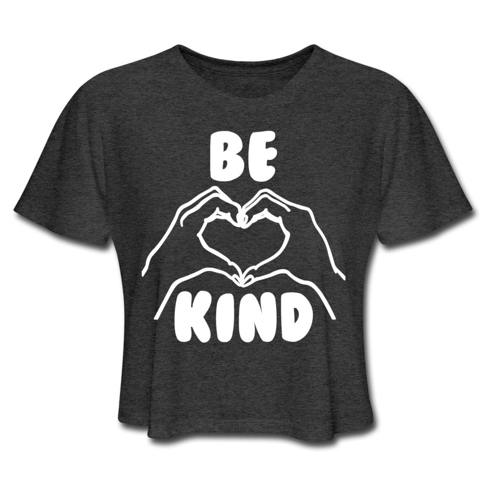 Hands Be Kind Women's Cropped T-Shirt