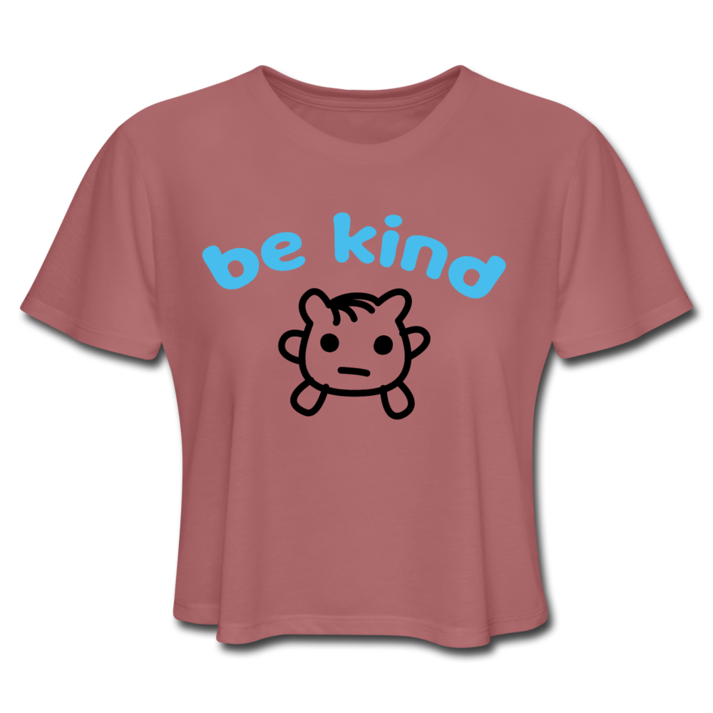 Little Guy Be Kind Women's Cropped T-Shirt