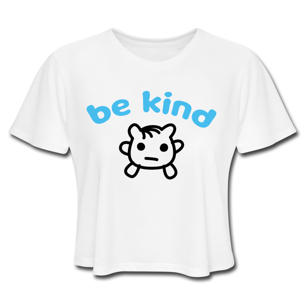 Little Guy Be Kind Women's Cropped T-Shirt