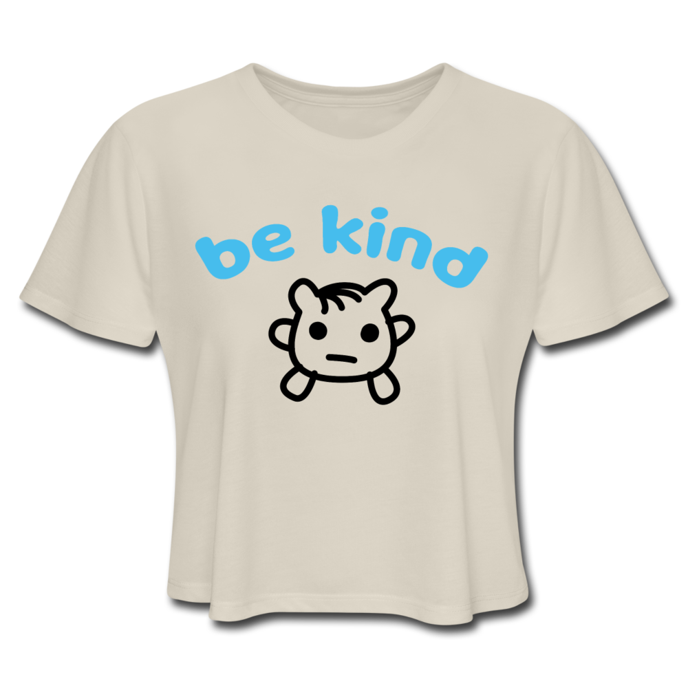 Little Guy Be Kind Women's Cropped T-Shirt