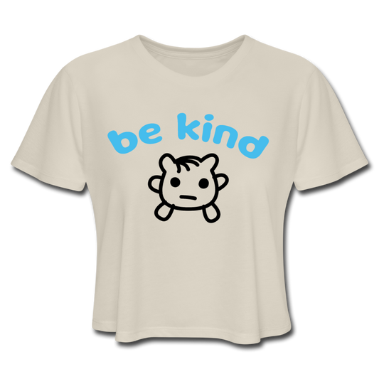Little Guy Be Kind Women's Cropped T-Shirt