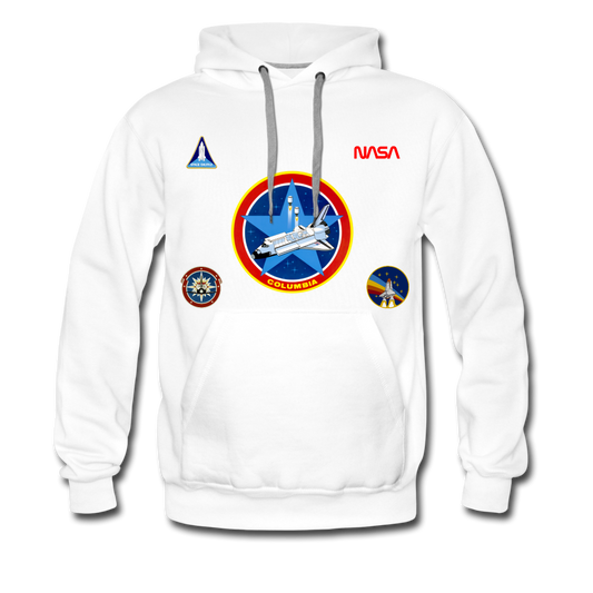 NASA Shuttle Program Hoodie - white
