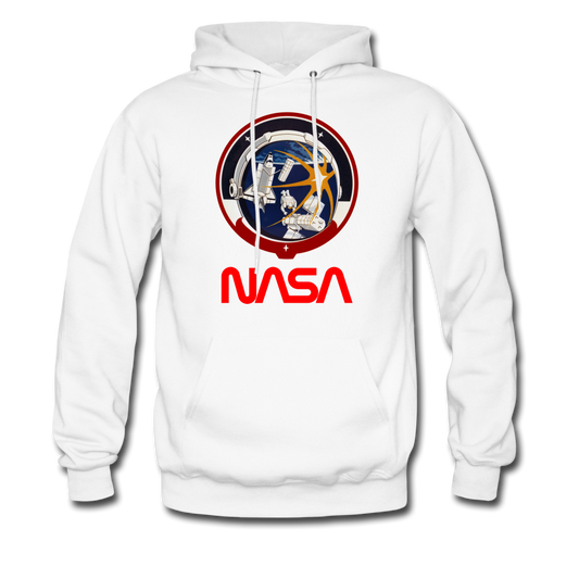 NASA Starburst Hoodie - white