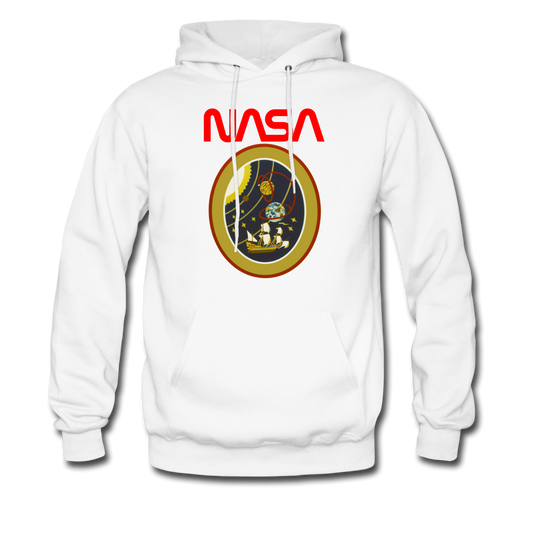 NASA Space Voyage Hoodie - white