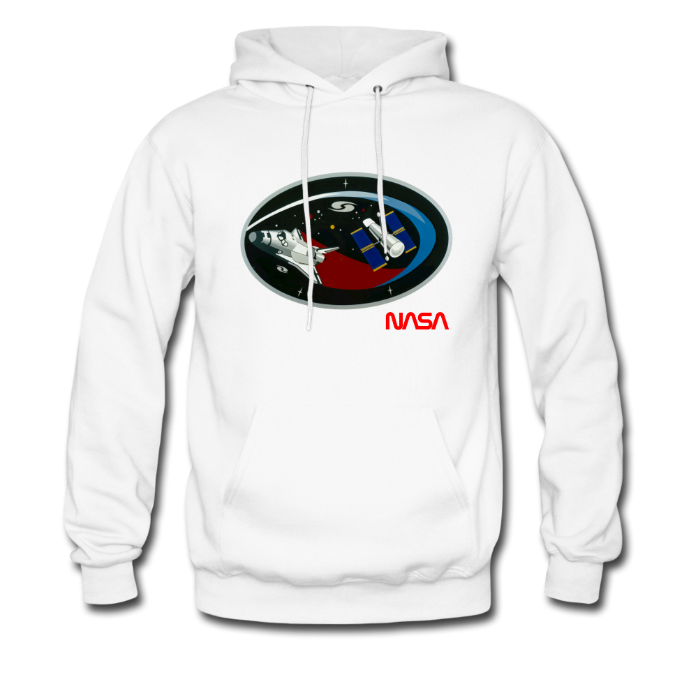 NASA Hubble Launch Hoodie - white
