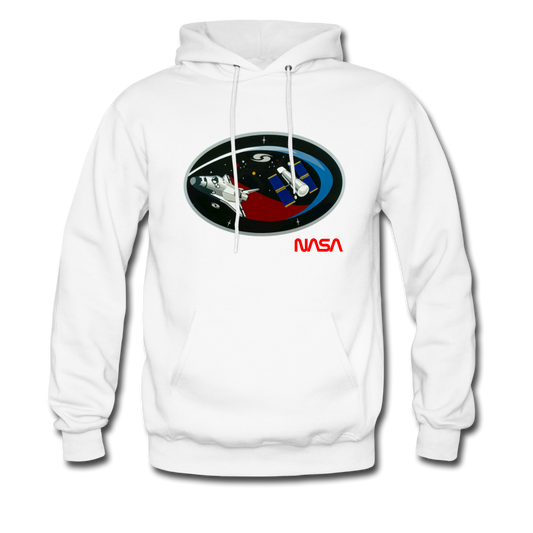 NASA Hubble Launch Hoodie - white