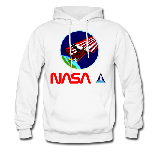 NASA Eagle's Re-entry Hoodie - white