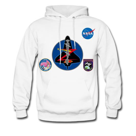 NASA Mission 92 Hoodie - white