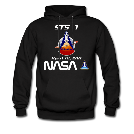 NASA The First Launch Hoodie - black