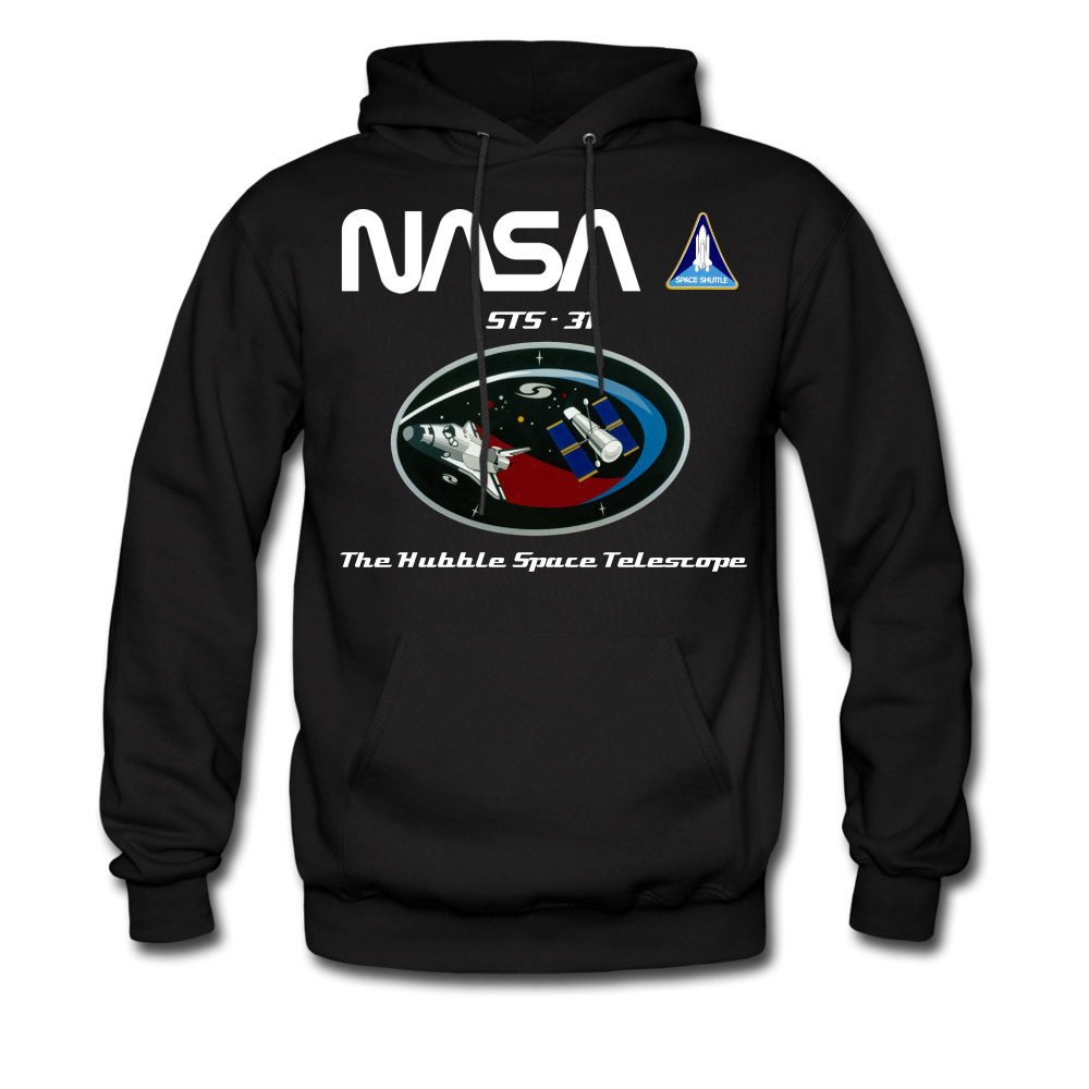 NASA The Hubble Launch - black