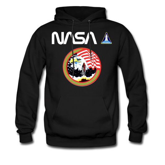 NASA Star Spangled Launch Hoodie - black
