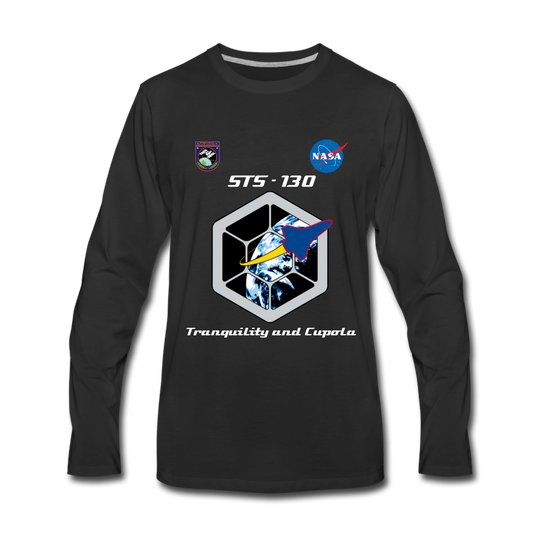 NASA ISS Mission 130 Tranquility and Cupola - black
