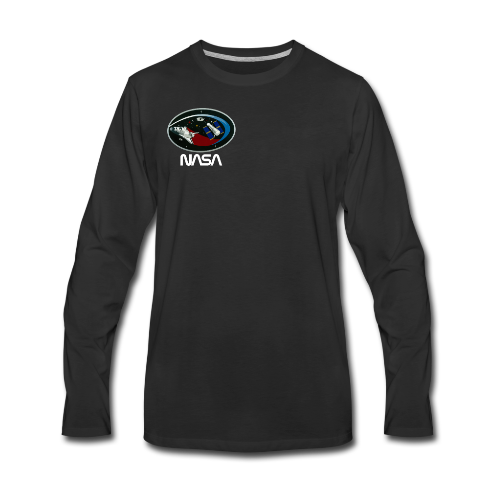 Men's Premium Long Sleeve T-Shirt - black