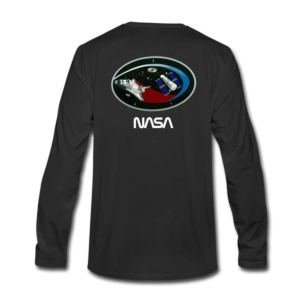 Men's Premium Long Sleeve T-Shirt - black