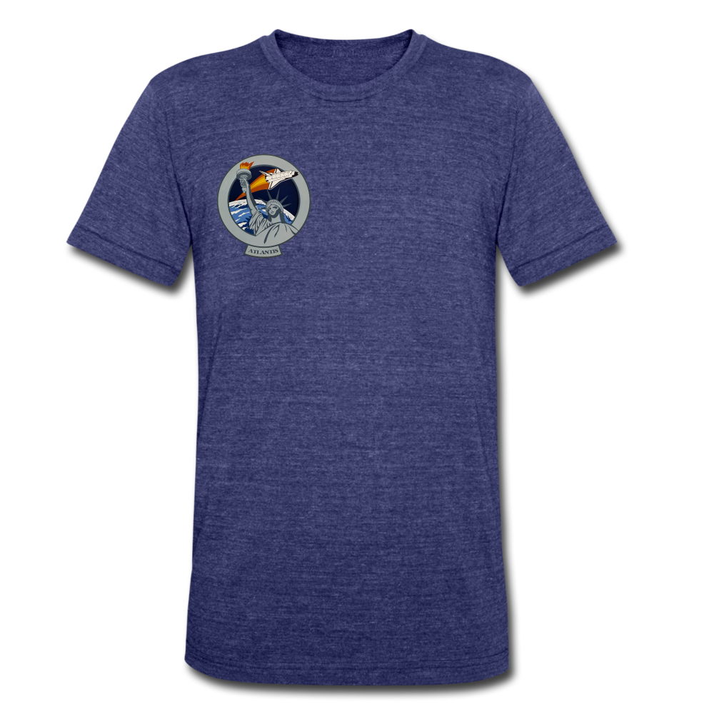 Unisex Tri-Blend T-Shirt - heather indigo