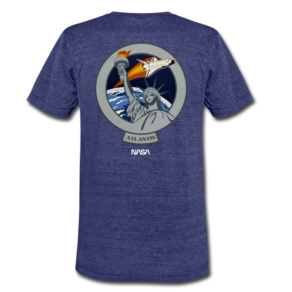 Unisex Tri-Blend T-Shirt - heather indigo