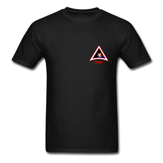 Gildan Ultra Cotton Adult T-Shirt NASA PAINTBRUSH - black