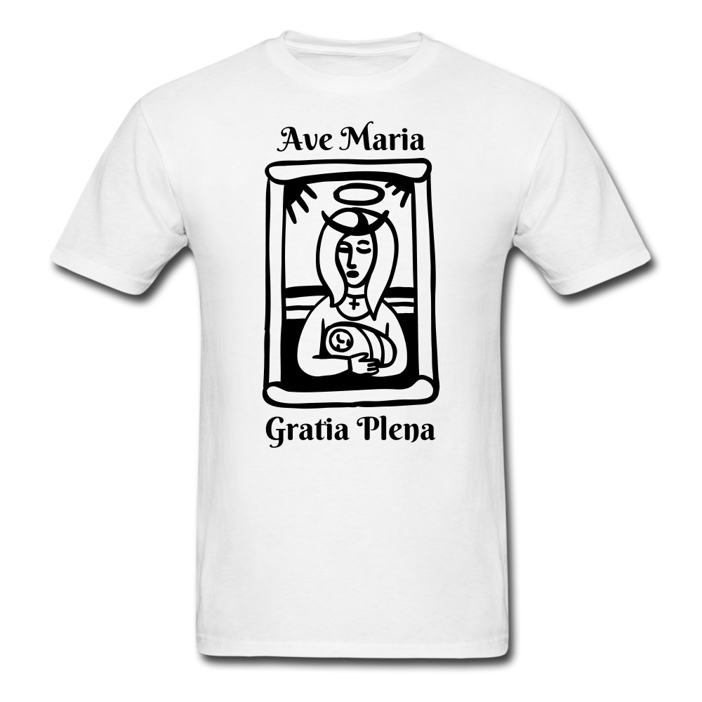Ave Maria - white