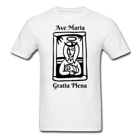 Ave Maria - white
