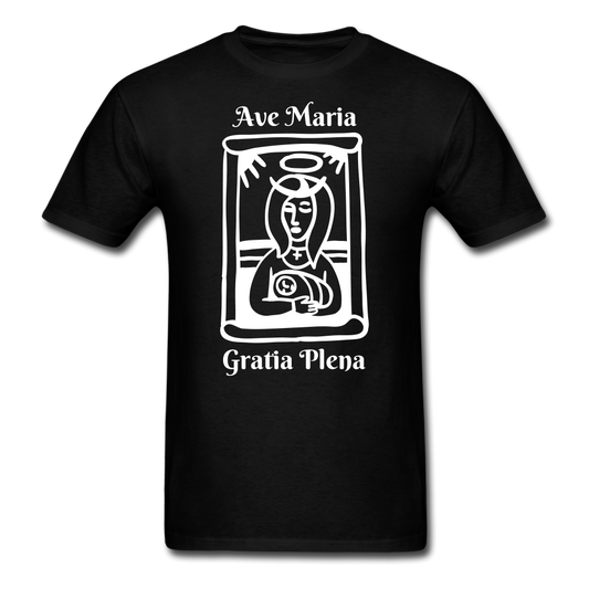 Ave Maria Tee Black - black