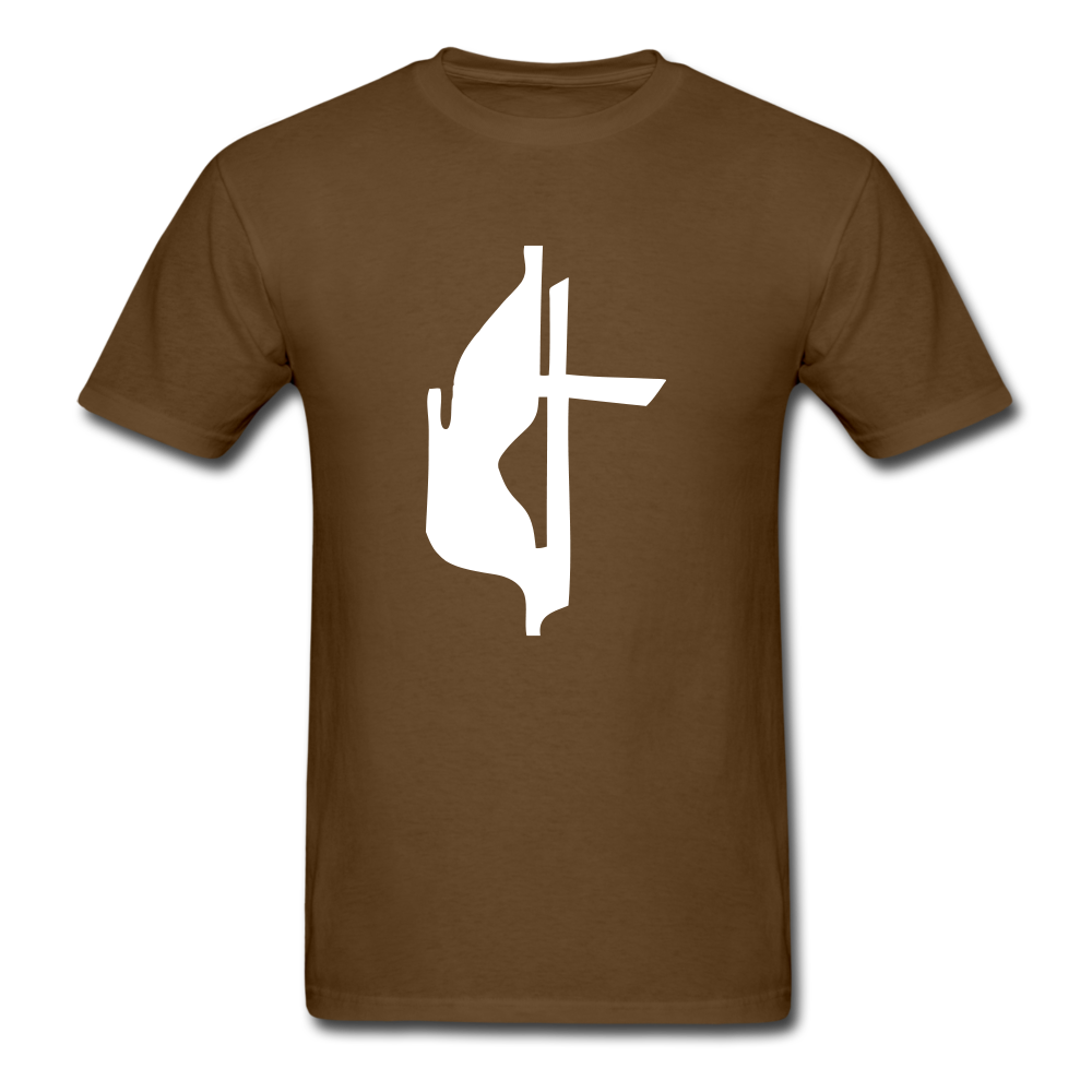 Methodist Cross Tee Dark - brown