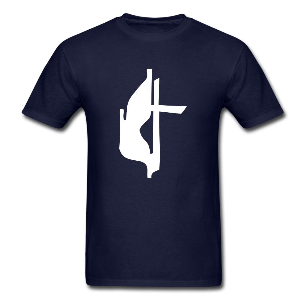 Methodist Cross Tee Dark - navy