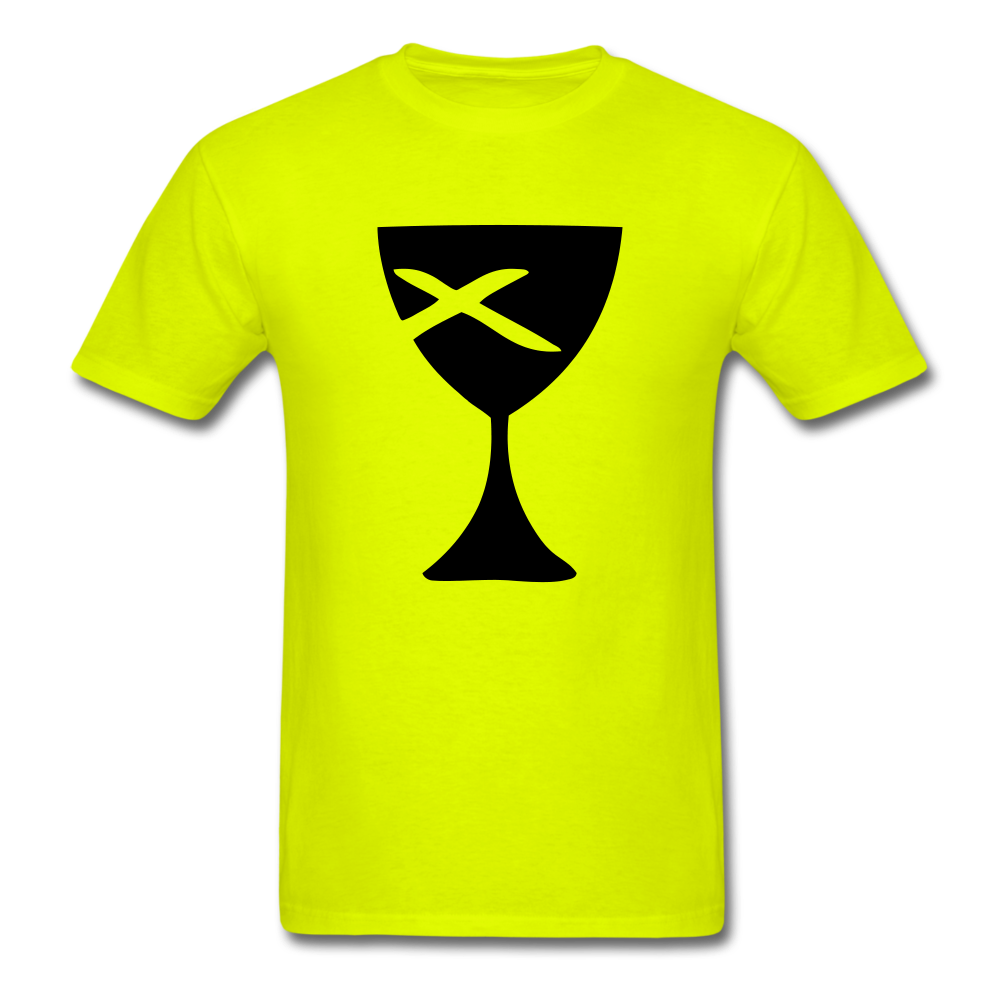 Communion Cup Bright Tee - safety green