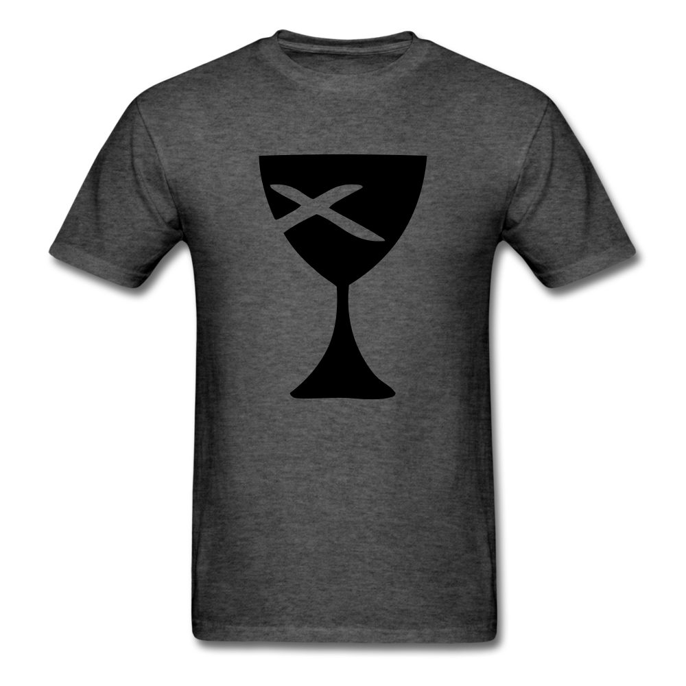 Communion Cup Mineral Tee - heather black