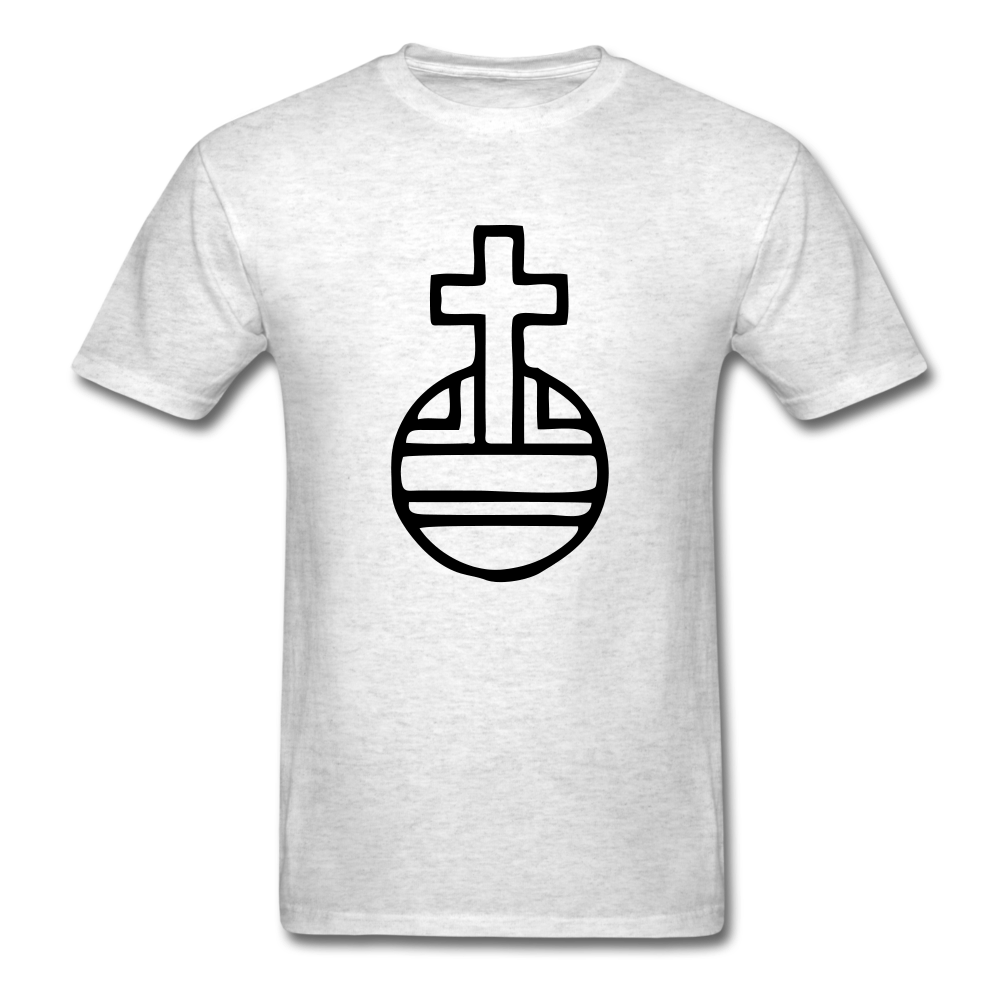 Sovereign Cross Mineral Tee - light heather gray