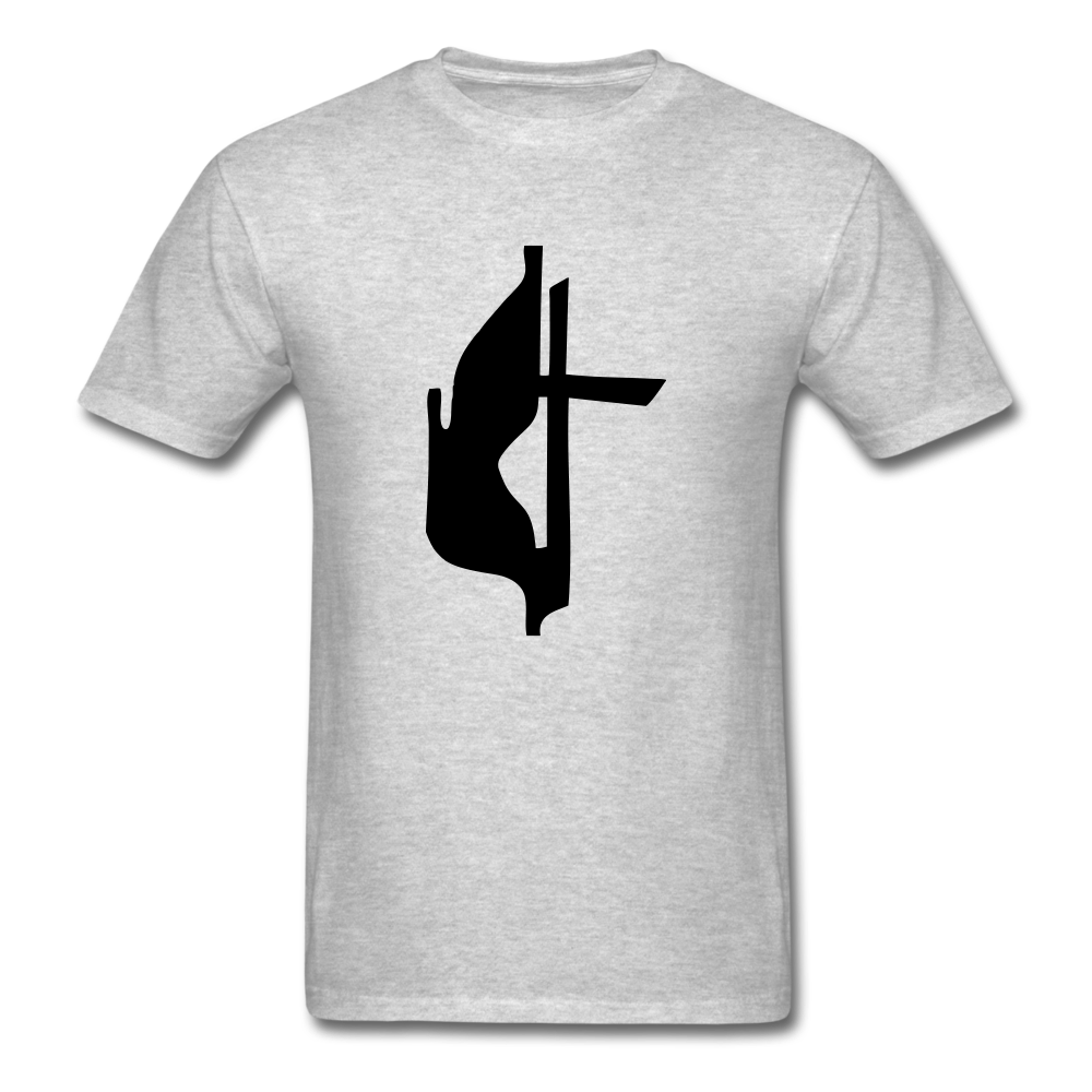 Methodist Cross Mineral Tee - heather gray