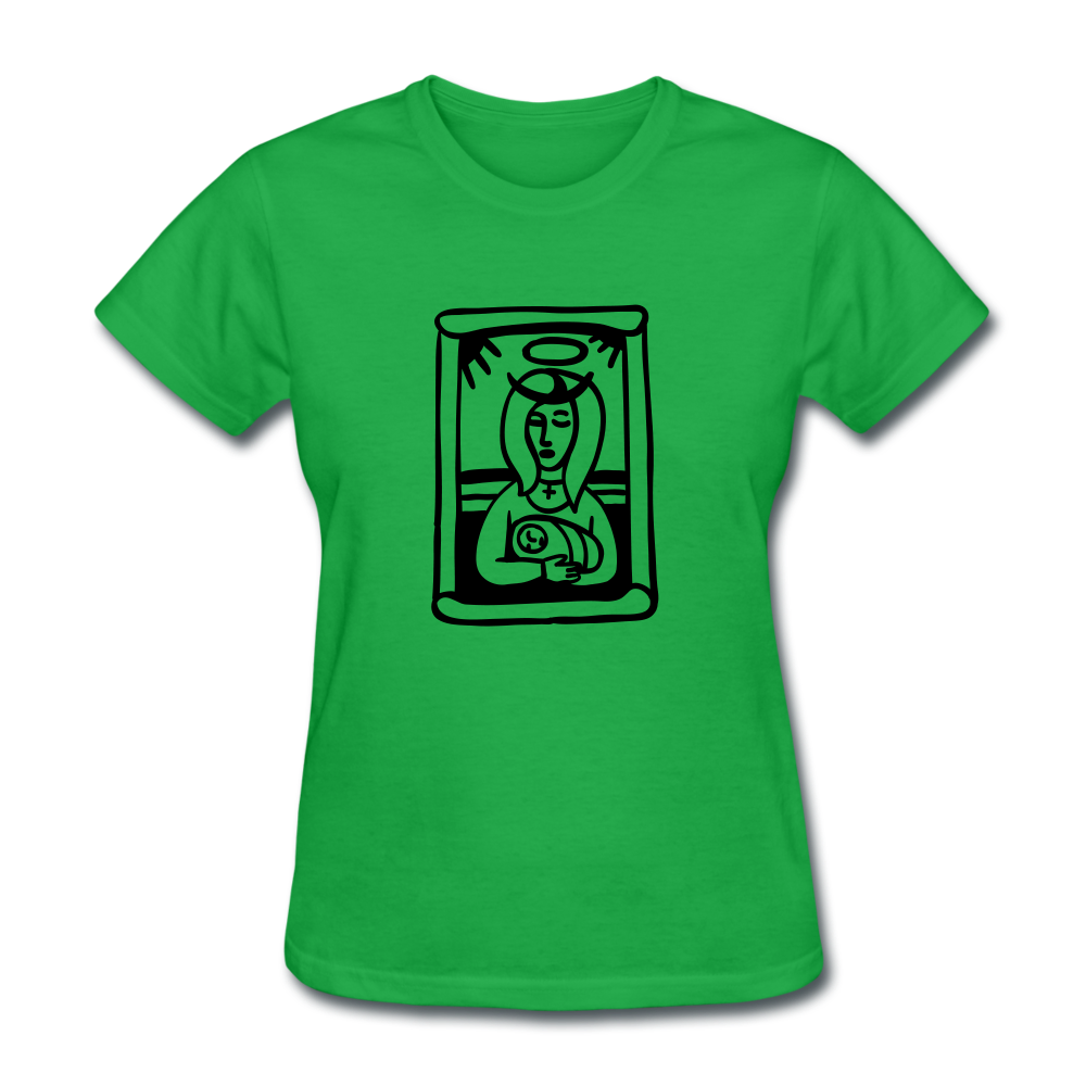 Mother Mary Women's Tee Bright - bright green