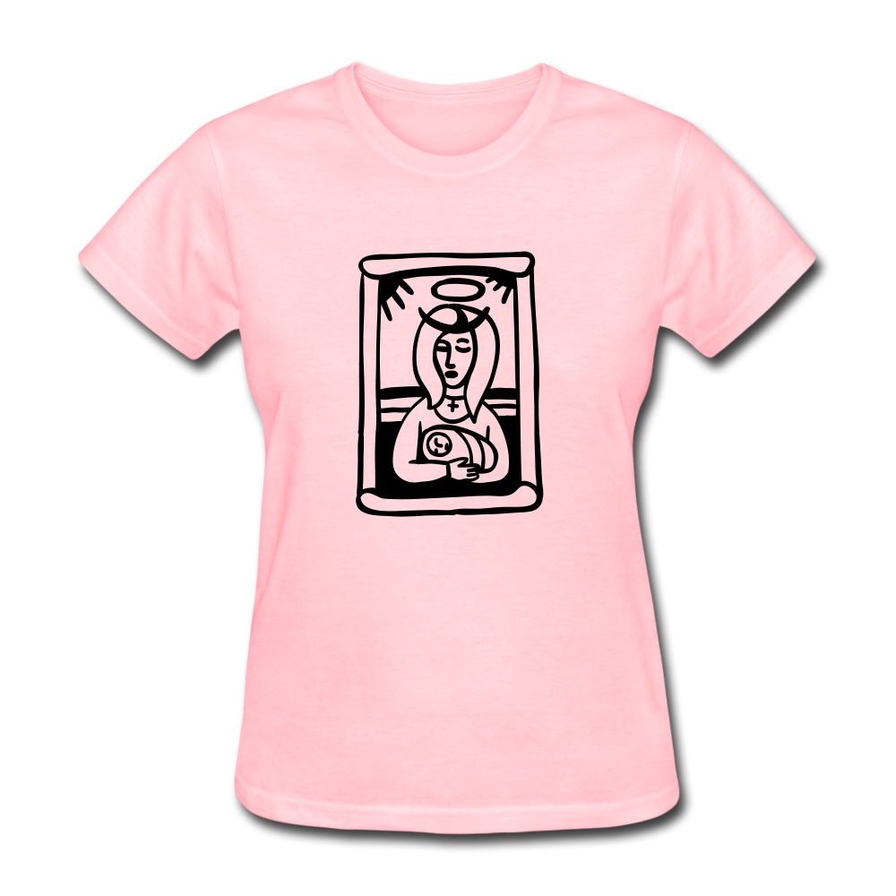 Mother Mary Women's Tee Bright - pink