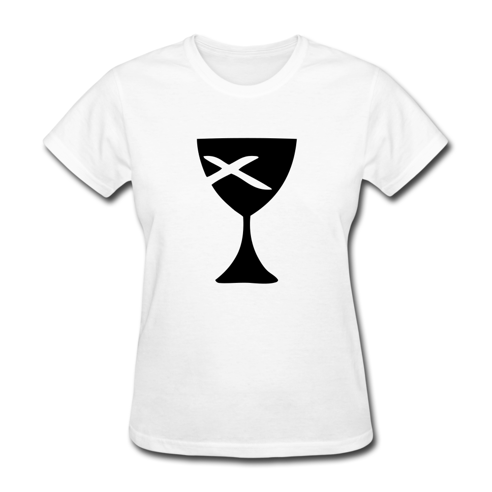 Communion Cup Women's Tee Bright - white