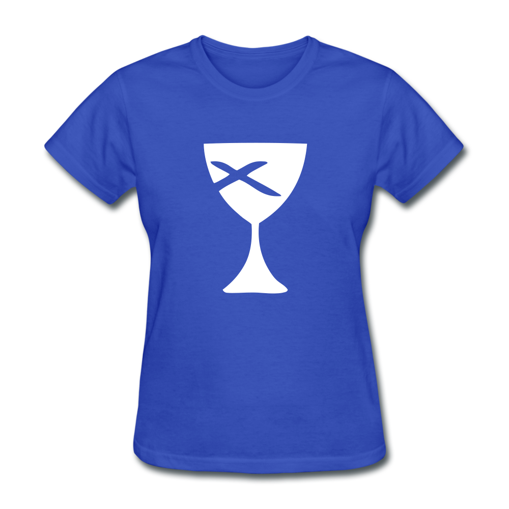 Communion Cup Women's Tee Dark - royal blue