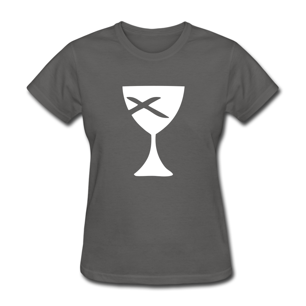 Communion Cup Women's Tee Dark - charcoal